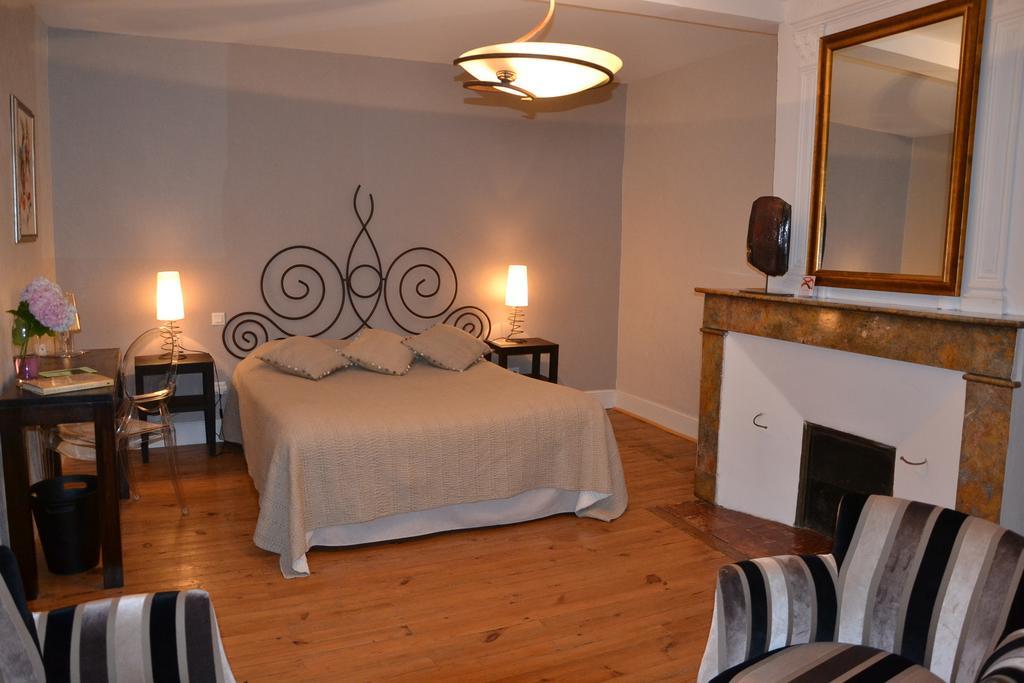 Bed and Breakfast La Baguenaude Marciac Zimmer foto