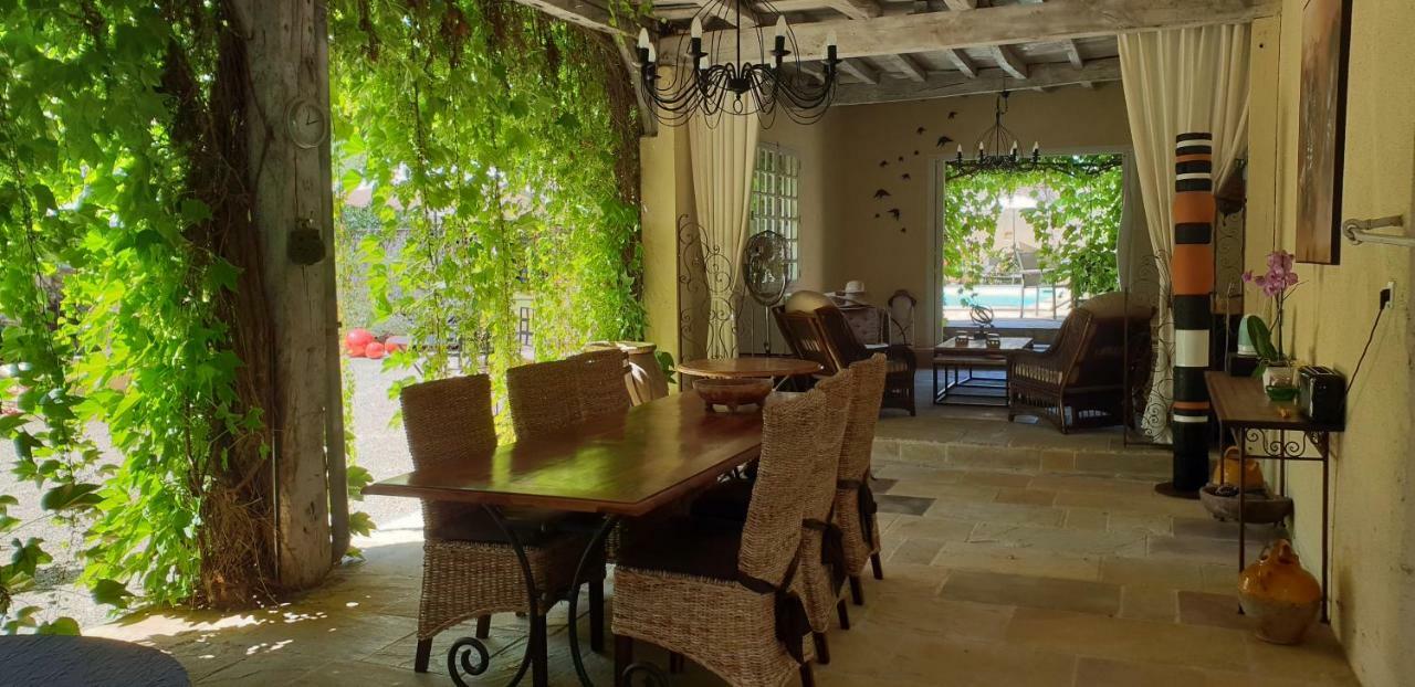 Bed and Breakfast La Baguenaude Marciac Exterior foto